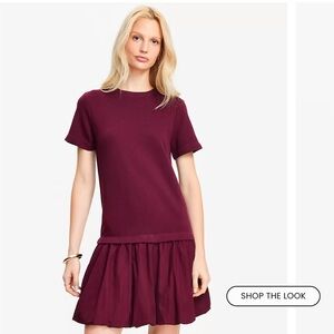 LOFT Dress Bubble Hem